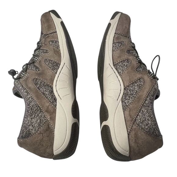 Dansko Holland Leather Sneaker EU 41 Taupe Low-Top Bungee Lace 4516201020 - Picture 5 of 13